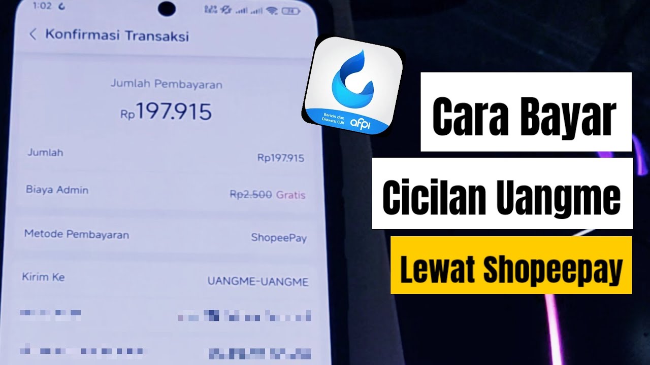 Cara Bayar Uangme Lewat ShopeePay Terbaru Anti Gagal!