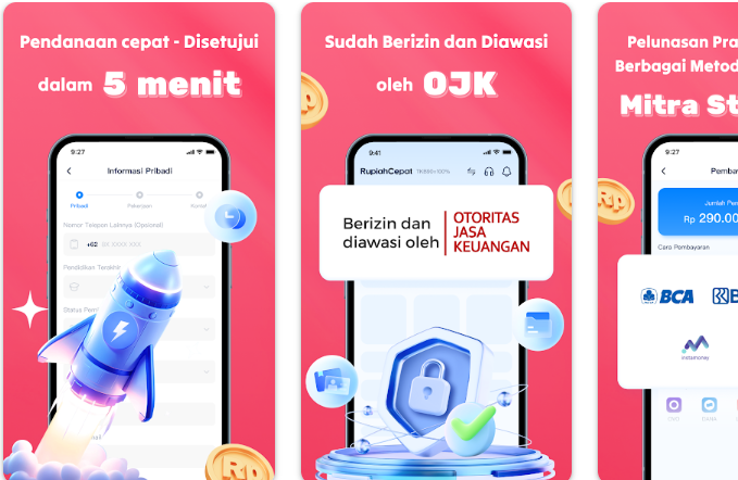 VIRAL! OJK Panggil Rupiah Cepat, Dana Masuk Tanpa Pengajuan, Pinjol Terancam Sanksi