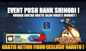 6 Cara Mendapatkan Border Avatar Jalan Ninja Journey Naruto Gratis di Mobile Legends 2025
