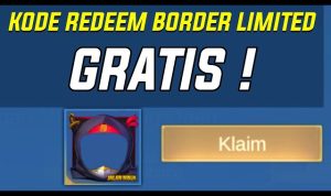 Kode Redeem Border Avatar Jalan Ninja Gratis! Limited Mlbb X Naruto