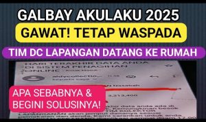 Tim DC Lapangan Datangi Rumah Nasabah, Risiko Galbay Akulaku di Tahun 2025 Kian Nyata Tim DC Lapangan Datangi Rumah Nasabah, Risiko Galbay Akulaku di Tahun 2025 Kian Nyata