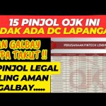 15 Aplikasi Pinjol Ini Tidak Ada DC Lapangan di Tahun 2025 Yang Galbay Catat Ini!