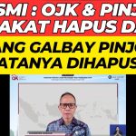 Ojk & Pinjol Setuju Hapus Data Nasabah Galbay Tahun Ini!! Selamat Buat Anda Semua