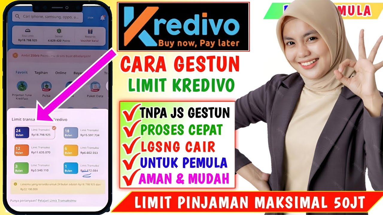 Cara Gestun Limit Kredivo Aman Langsung Cair, Berikut Rahasianya!