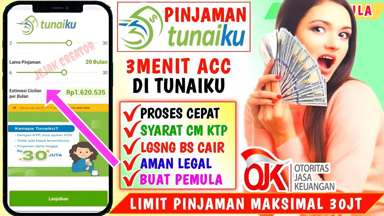 Cara Pinjam Uang di Tunaiku Pinjaman Online Agar Cepat Cair