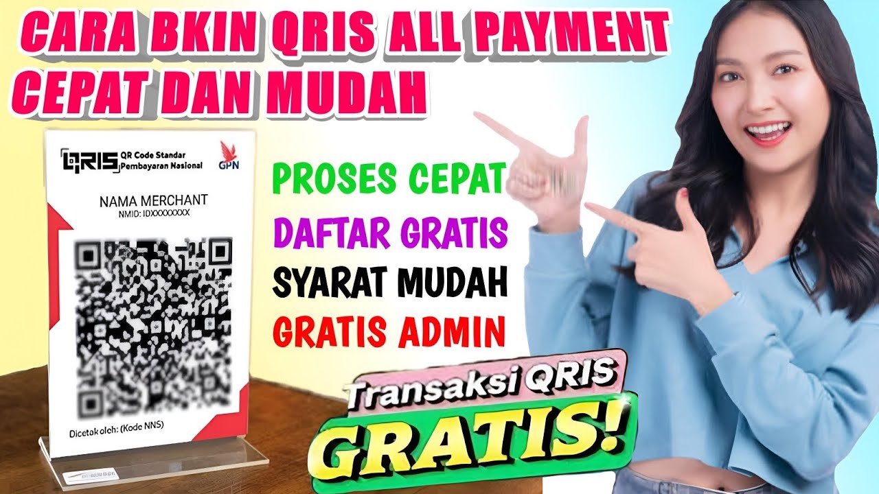 Cara Membuat QRIS All Payment Tanpa Poto Usaha