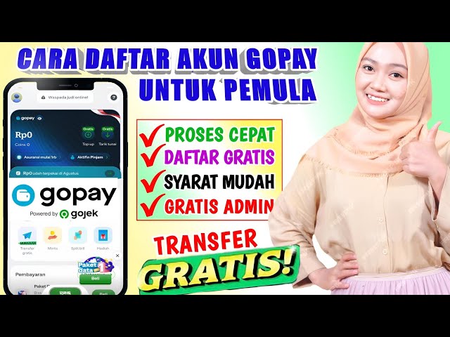 Cara Mendaftar Akun Gopay Untuk Pemula