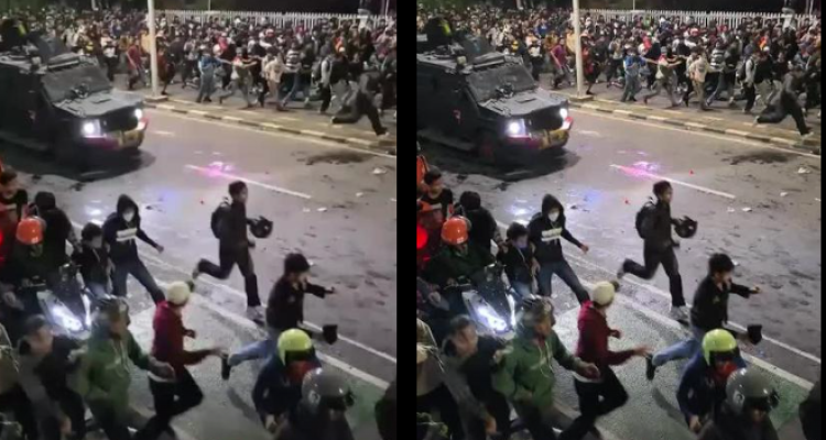 KLARIFIKASI BRIMOB Soal Ojol Viral Terlindas Mobil hingga Tewas