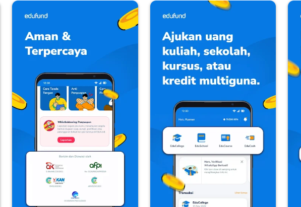 Cara Daftar dan Pinjam Uang di Edufund Pinjaman Pelajar Agar di ACC