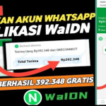 WaIDN Login dan Daftar Disini, Online WhatsApp Dibayar Saldo DANA