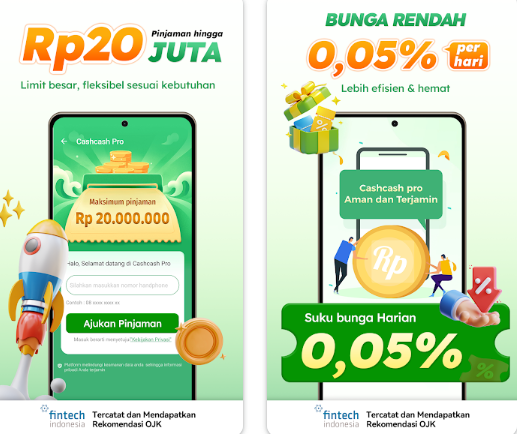 Review Jujur Cashcash Pro, Pinjol Cepat Cair Tanpa DC Lapangan dan Tanpa BI Checking?
