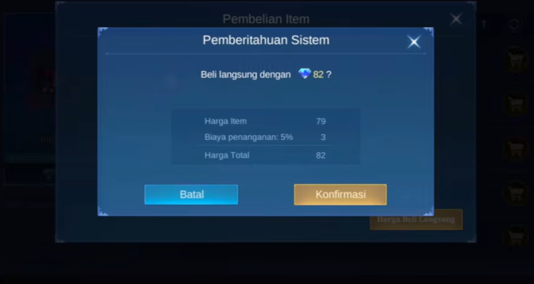 Cara Jual Item Jadi Diamond di Mobile Legends MLBB Terbaru!