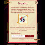 Kode Redeem Battle Emote Minion MLBB x Naruto Gratis: Cara Dapat Skin Epic Tanpa Top Up