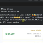 Yudia Mulai Bermasalah? Banyak Laporan Gagal Withdraw, Masih Membayar atau Sudah Scam?