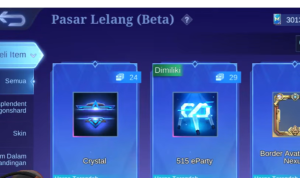 Fitur Pasar Lelang Mobile Legends, Benarkah Bisa Jadi Cara Dapat Uang Gratis dari Game?