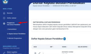 Fungsi Menu Pengaturan Data Satuan Pendidikan di Portal Manajemen Ijazah, Jangan Sampai Terlewat!